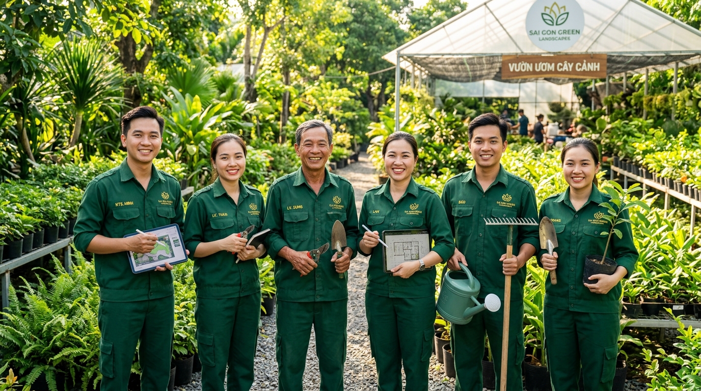 Đội ngũ kỹ sư Cảnh Quan Đại Ngàn